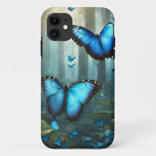 Case-Mate iPhone Case Papillon bleu Morpho