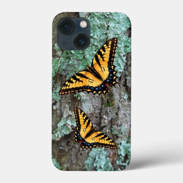 Coques Case-Mate iPhone Papillon de queue de tigre (Verso)