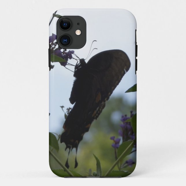 Coques Case-Mate iPhone Papillon et ciel (Dos)
