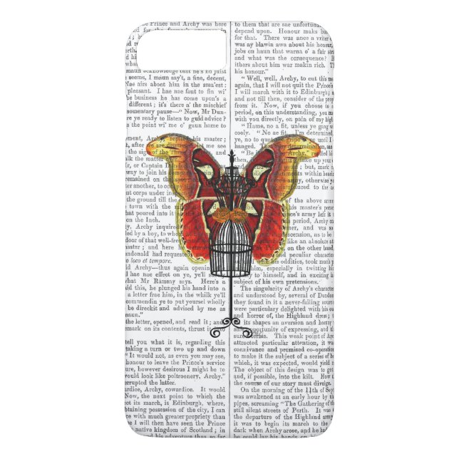 Coques Case-Mate iPhone Papillon Mannequin Rouge Et Jaune (Dos)