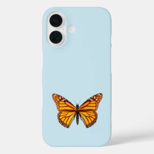 Coques iPhone 16 Papillon Monarque