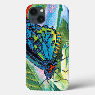Etui iPhone 13 Papillon porté en équilibre II