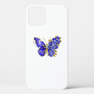Case-Mate iPhone Case Papillon Saphir Fleur