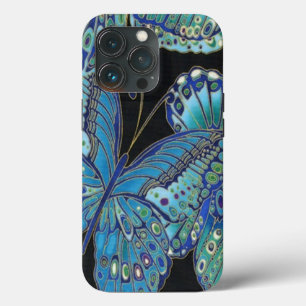 Case-Mate iPhone Case Papillon turquoise