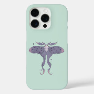 Coques iPhone 16 Pro Papillon Violet Capricieux avec Étincelles d'Étoil