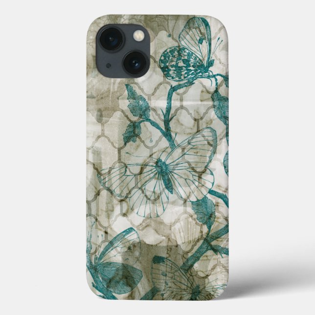 Coques Case-Mate iPhone Papillons arabes VI (Verso)