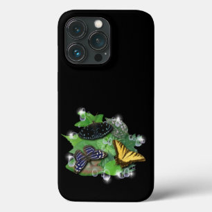 Case-Mate iPhone Case Papillons avec Raindrops Feuille étoiles