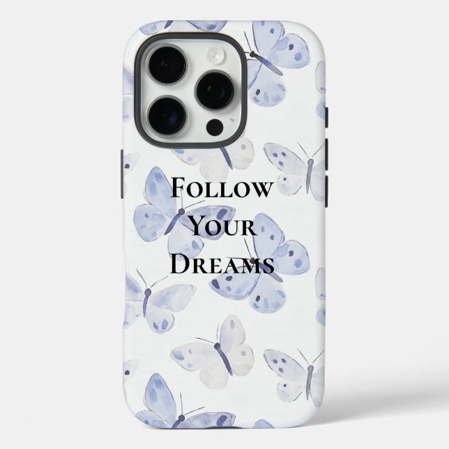 Coques Case-Mate iPhone Papillons blancs mauves (Verso)