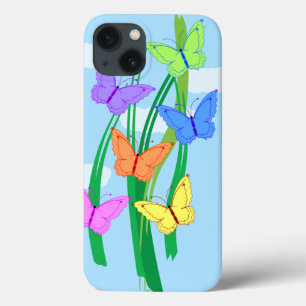 Etui iPhone Case-Mate Papillons colorés et Sky iPhone 6/6s Plus