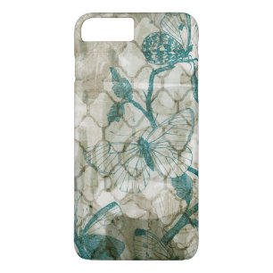 Coque iPhone 8 Plus/7 Plus Papillons d'arabesque VI