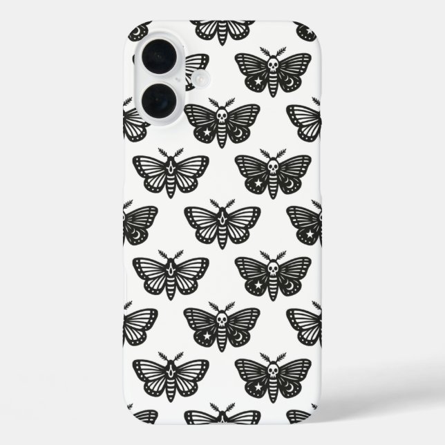 Coques Case-Mate iPhone Papillons de nuit (Verso)