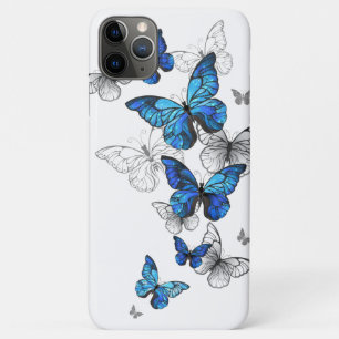 Case-Mate iPhone Case Papillons volants bleus Morpho