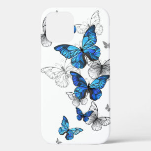 Case-Mate iPhone Case Papillons volants bleus Morpho