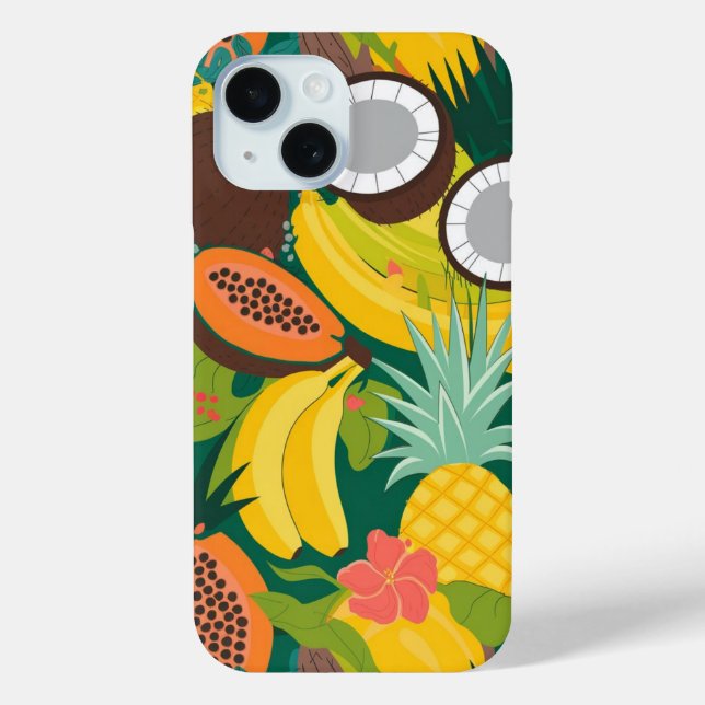 Coques Case-Mate iPhone Paradis des fruits tropicaux (Verso)