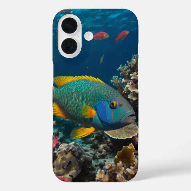 Coques Case-Mate iPhone Paradis des poissons perroquets (Verso)