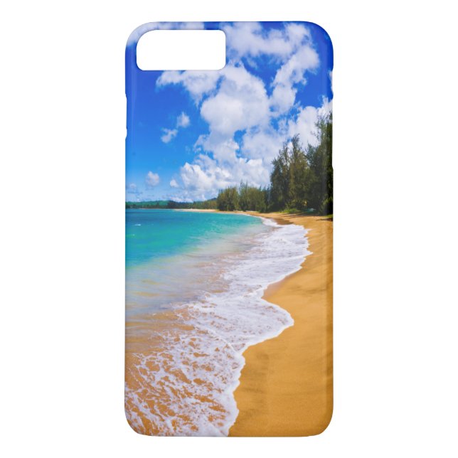 Coques Case-Mate iPhone Paradis tropical de la plage, Hawaï (Dos)
