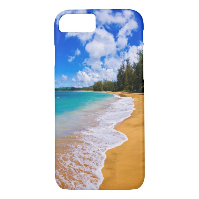 Coques Case-Mate iPhone Paradis tropical de la plage, Hawaï (Dos)