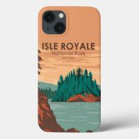 Parc national Isle Royale Michigan Vintage