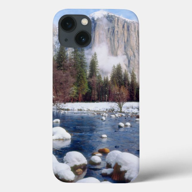 Coques Case-Mate iPhone Parc national Yosemite d'hiver (Verso)