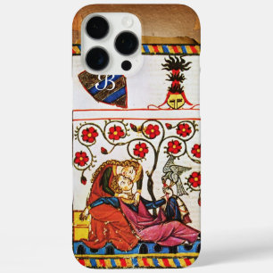 Coques iPhone 16 Pro Max Parchemin ETERNEL LOVE MONOGRAM