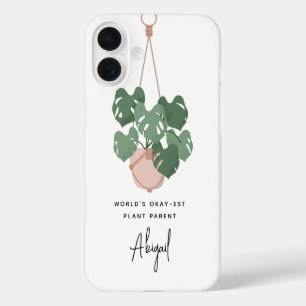 Coques iPhone 16 Plus Parent Plante très bien personnalisé