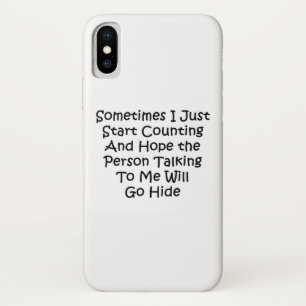 Case-Mate iPhone Case Parfois, je commence juste à compter