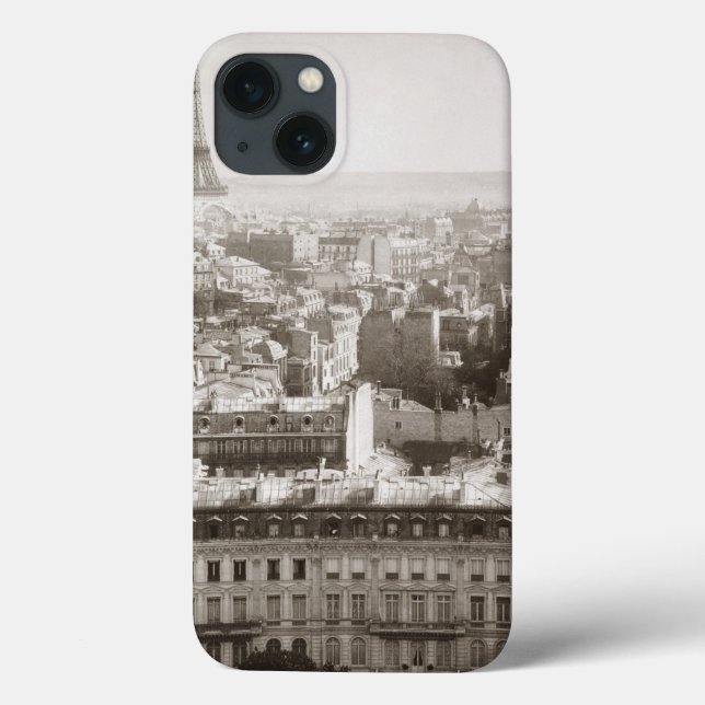 Coques Case-Mate iPhone Paris : Aerial View, 1900 (Verso)