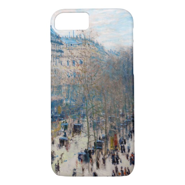 Coques Case-Mate iPhone Paris Boulevard, Claude Monet (Dos)