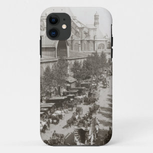 Coque iPhone 11 Paris : Les Halles, C1900