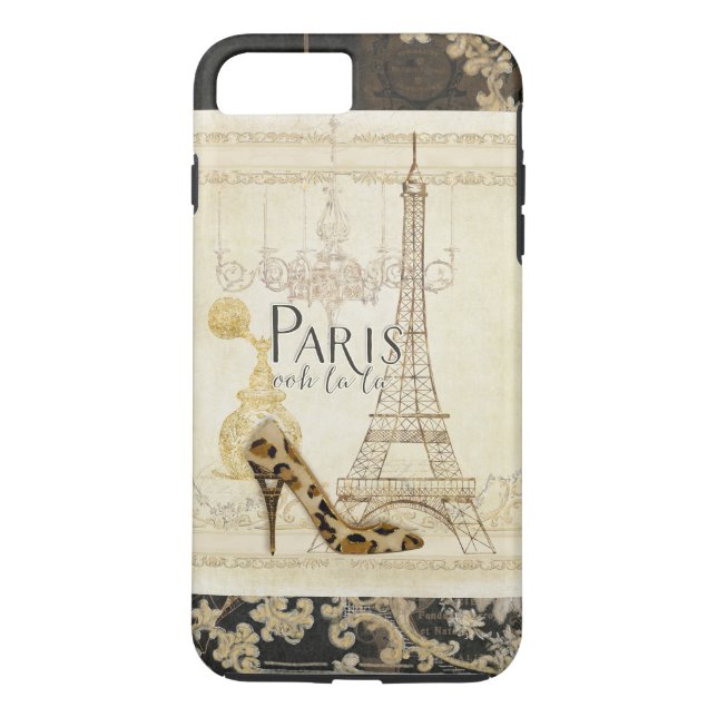 Coques Case-Mate iPhone Paris ooh la mode Lustre Tour Eiffel (Dos)