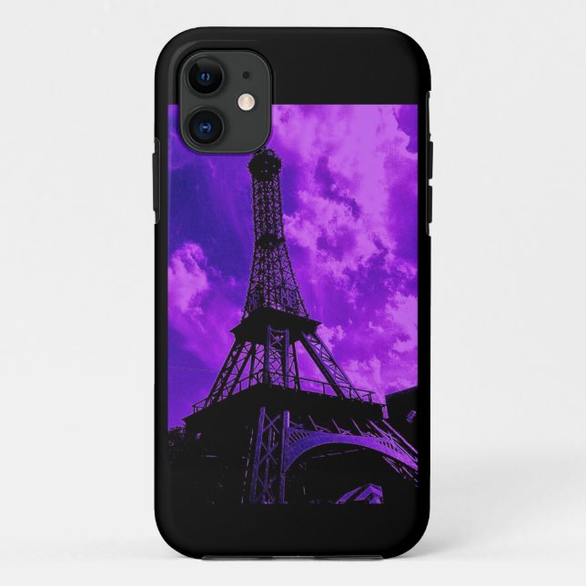 Coques Case-Mate iPhone Paris Violet (Dos)
