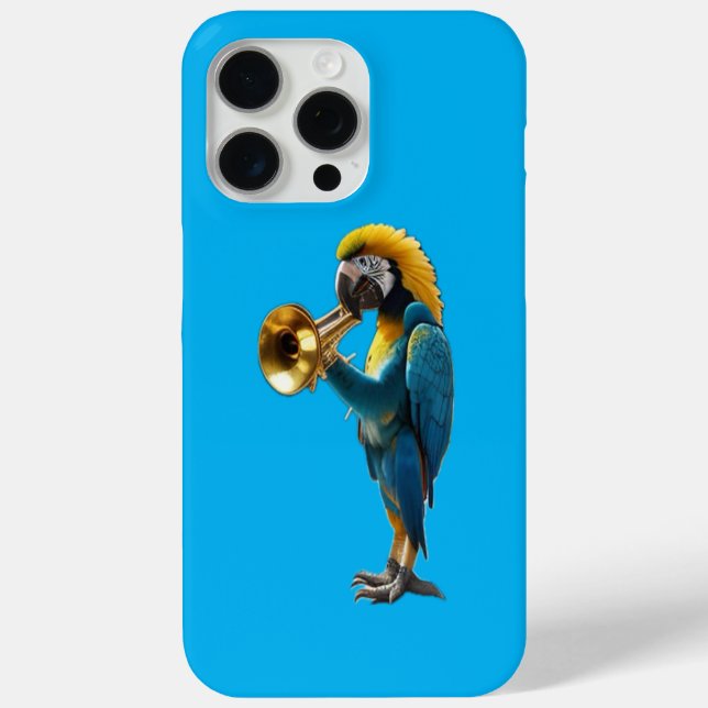 Coques Case-Mate iPhone Parrot Trumpet (Verso)