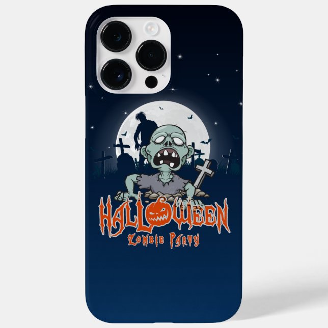 Coques Case-Mate iPhone Parti Zombie d'Halloween | (Verso)