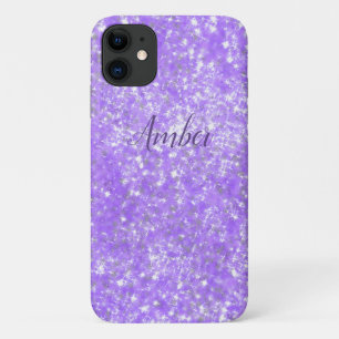 Case-Mate iPhone Case Parties scintillant à étincelle violette Éléga