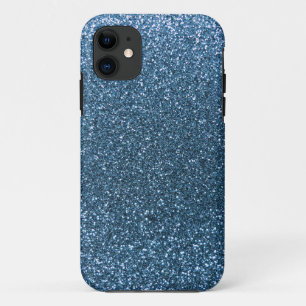 Coque iPhone 11 Parties scintillant bleu foncé