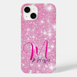Coque Pour iPhone 14 Parties scintillant de fille personnalisée Sparkle