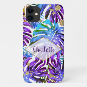 Case-Mate iPhone Case Parties scintillant de verdure tropicale Feuille p