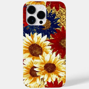 COQUE POUR POUR iPhone 14 PRO MAX PARTIES SCINTILLANT D'OR BLEU ROUGE RESSEMBLENT À