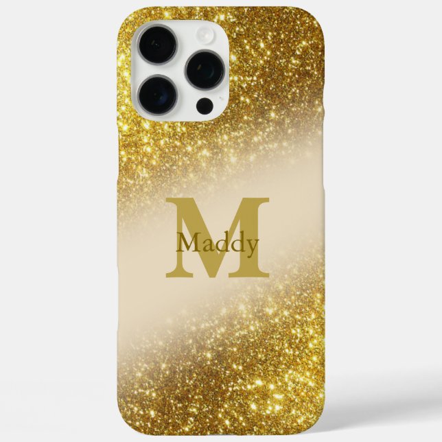 Coques Case-Mate iPhone parties scintillant d'or personnalisé iPhone / coq (Verso)