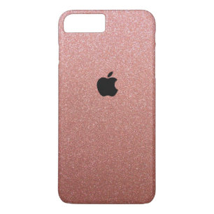 Coque iPhone 7 Plus Parties scintillant d'or rose Iphone à thème 7 p