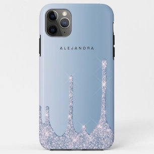 Case-Mate iPhone Case parties scintillant élégante et élégante en bleu c