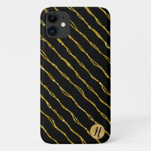 Case-Mate iPhone Case Parties scintillant en or et boîtier de téléphone 