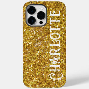 Coque Pour Pour iPhone 14 Pro Max Parties scintillant étincelante or glam partie mot