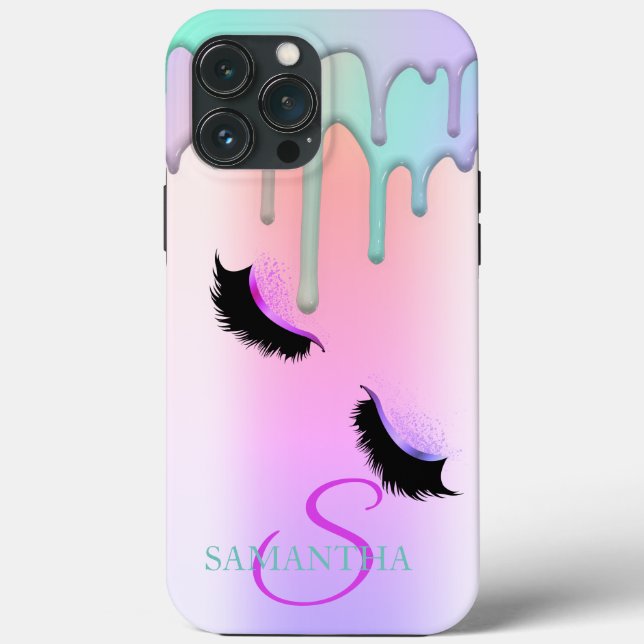 Coques Case-Mate iPhone Parties scintillant Faux Lashes Lashes Encaissons  (Verso)