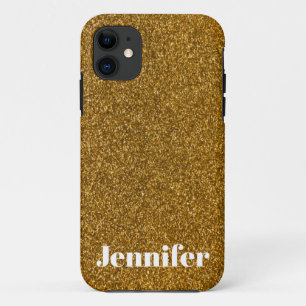 Case-Mate iPhone Case Parties scintillant Girl Gold personnalisée