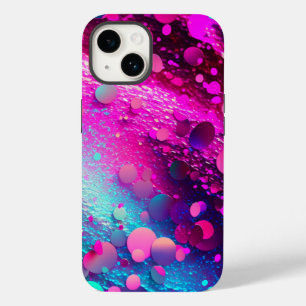 Coque Pour iPhone 14 Parties scintillant Holographique rose profond iPh