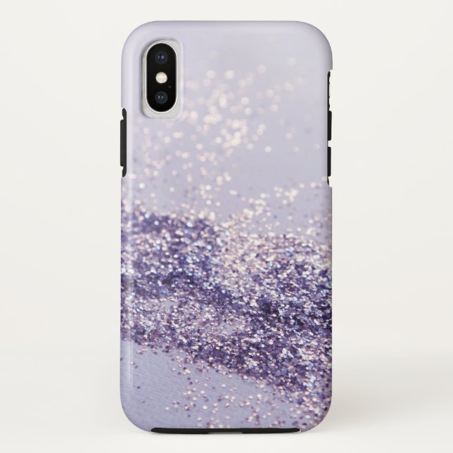 Coques Case-Mate iPhone Parties scintillant magique de la sirène Lilac #1 (Dos)