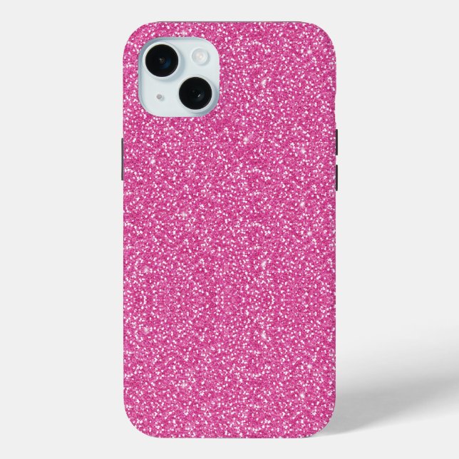 Coques Case-Mate iPhone Parties scintillant Neon Hot Pink tendance (Verso)