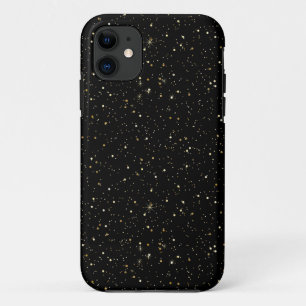 Case-Mate iPhone Case Parties scintillant or et étincelles sur noir