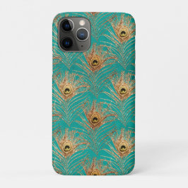 Case-Mate iPhone Case Parties scintillant Peacock Feathers Motif